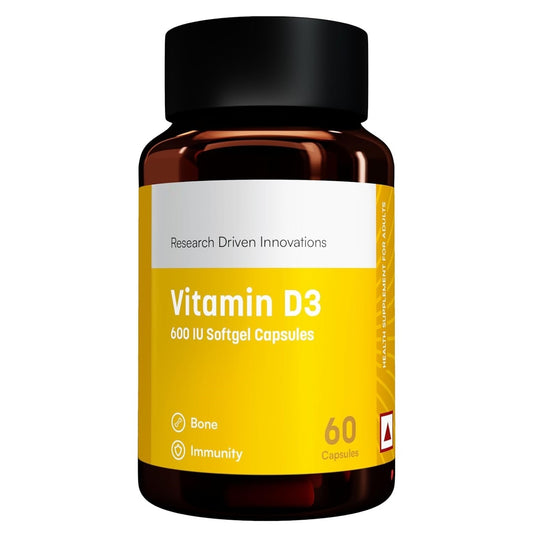 Vitamin D3 600 IU Capsules